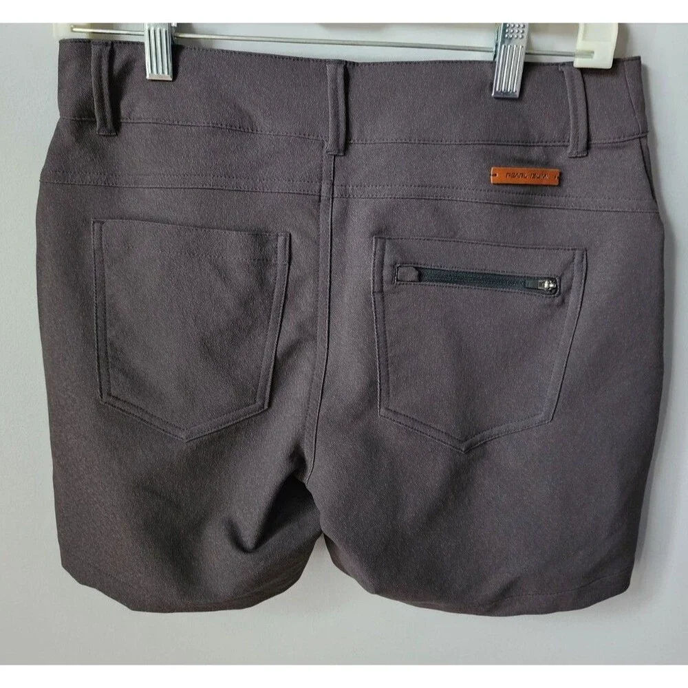 New Pearl iZUMi Women's Vista Phantom Activewear Shorts Size: 6 (Dark Grey) $88